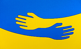 Hilfe und Unterstützung für geflüchtete Menschen aus der Ukraine