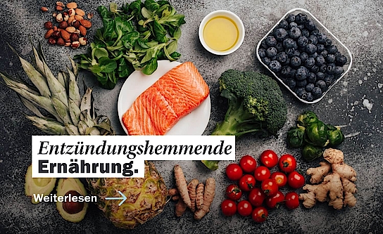 Gesunde Nahrungsmittel mit vielen Nährstoffen