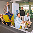 Gruppenfoto mit den fünf Jury-Mitgliedern des Krankenkassenwettbewerbs Healthy Hub 2025