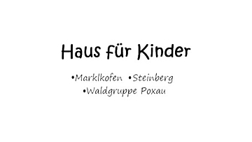Logo Haus für Kinder