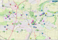 Die Cool Map ist eine Karte des Landkreis Ludwigsburg